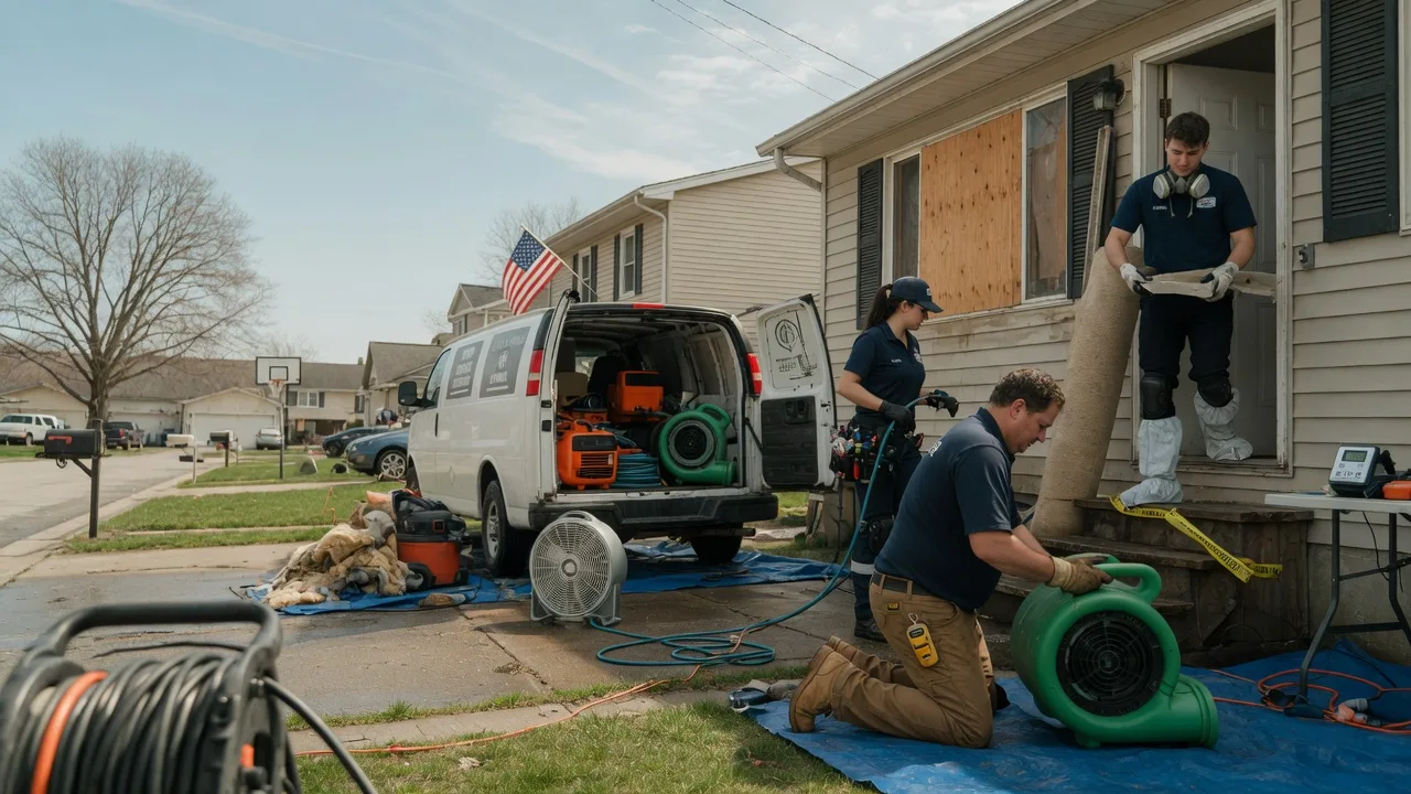 Water Damage Restoration in South Shore, KY near me